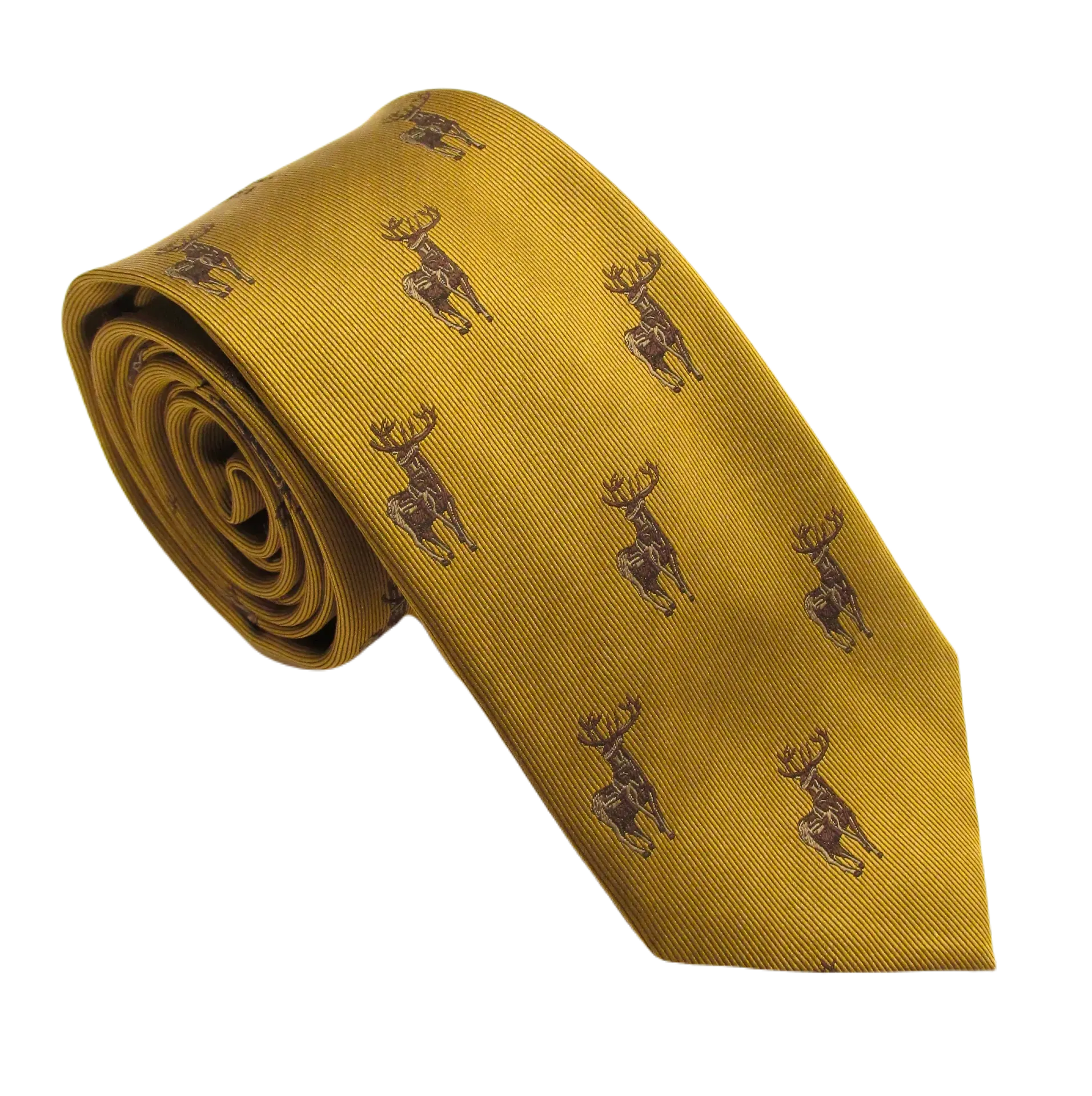 Silk Stag Sporting Tie