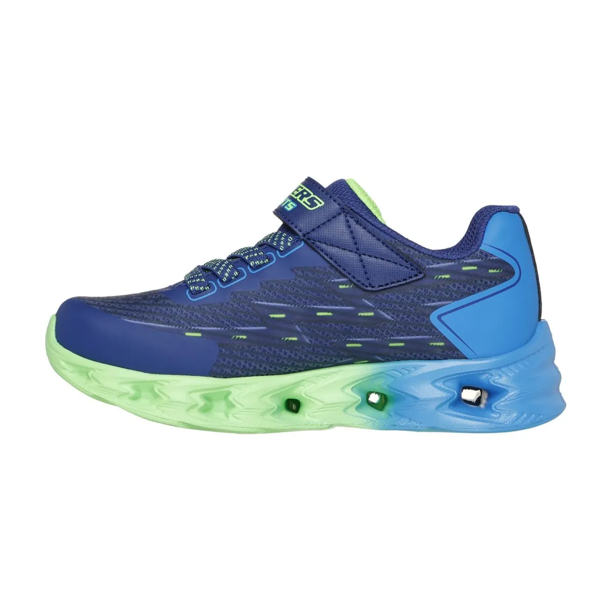 Skechers Boy's (Preschool) 400604LNVBL S-Lights: Vortex 2.0 - Quantroid Navy/Blue