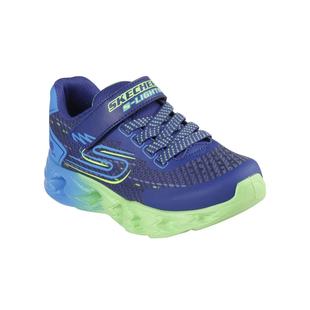 Skechers Boy's (Preschool) 400604LNVBL S-Lights: Vortex 2.0 - Quantroid Navy/Blue