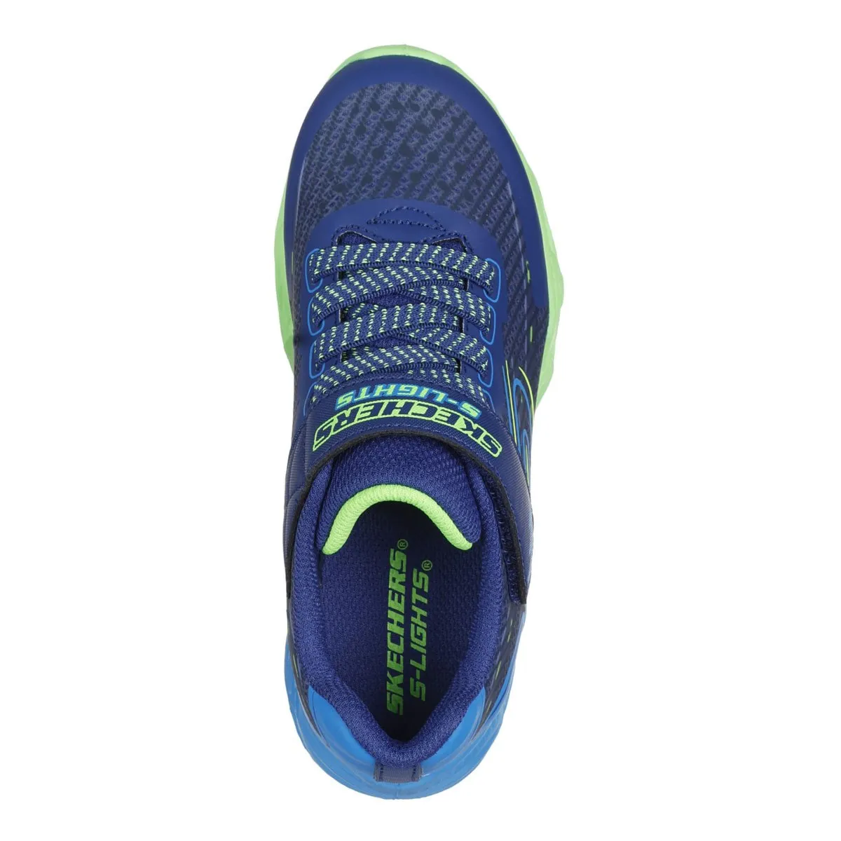 Skechers Boy's (Preschool) 400604LNVBL S-Lights: Vortex 2.0 - Quantroid Navy/Blue