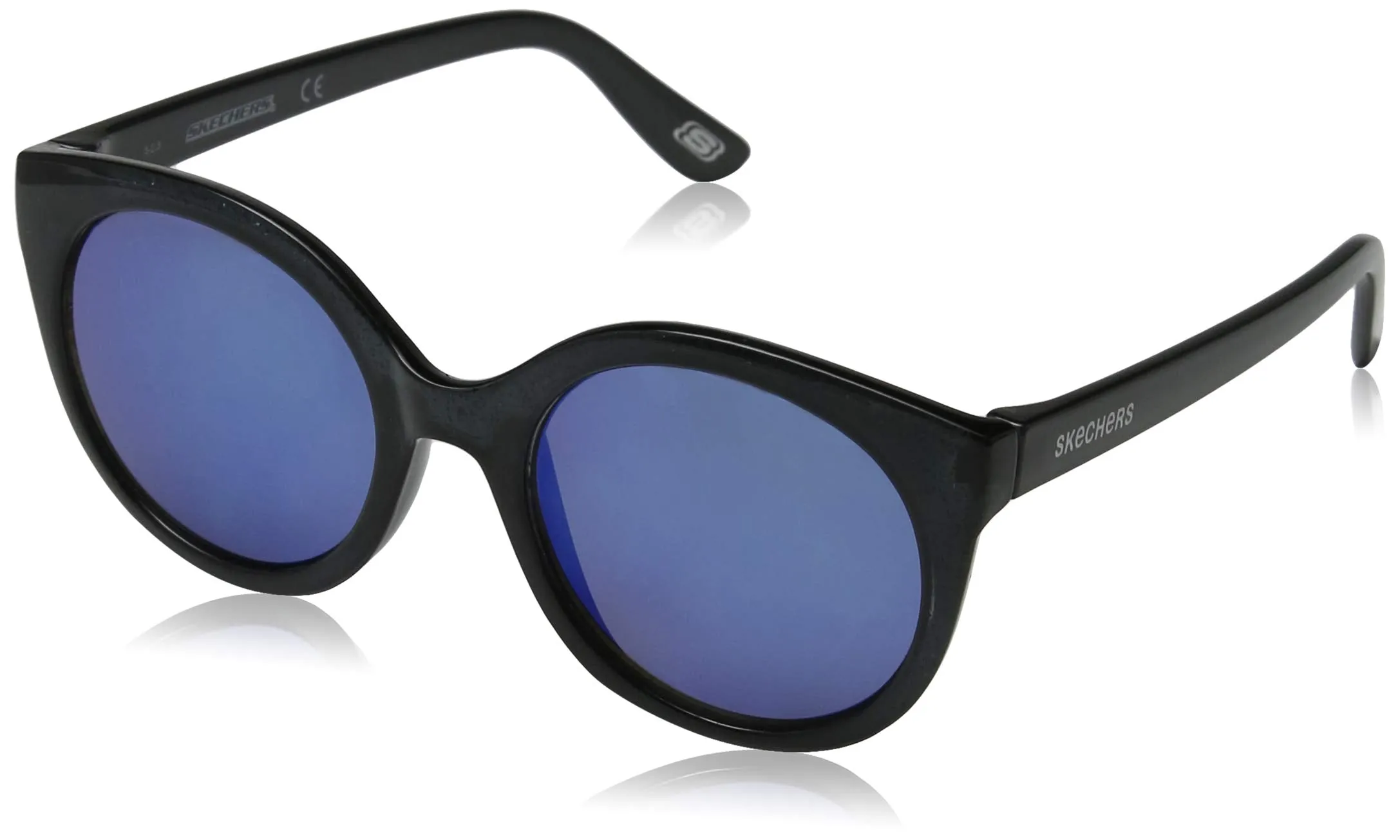 Skechers Oval Sunglasses with Blue Lens for Girls