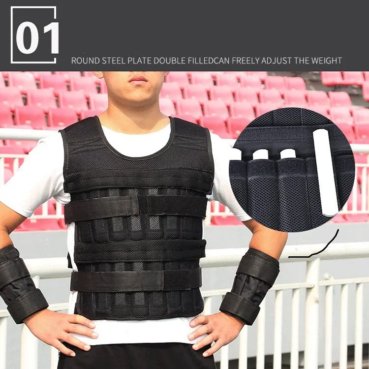 Sport Vest Leg And Arm Weight-Bearing Straps Fitness Training Weighting Equipment, Spec: 10kg Suit