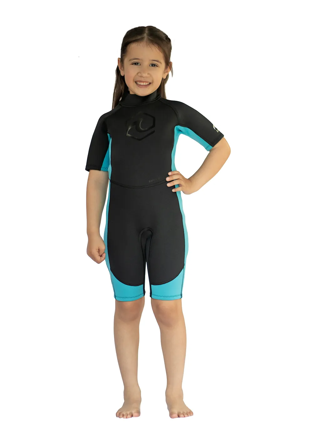 Swiftwater Youth S/S 2.5mm Back Zip Spring Suit Wetsuit