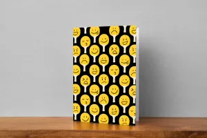 Table Tennis Emojis Blank Greeting Card