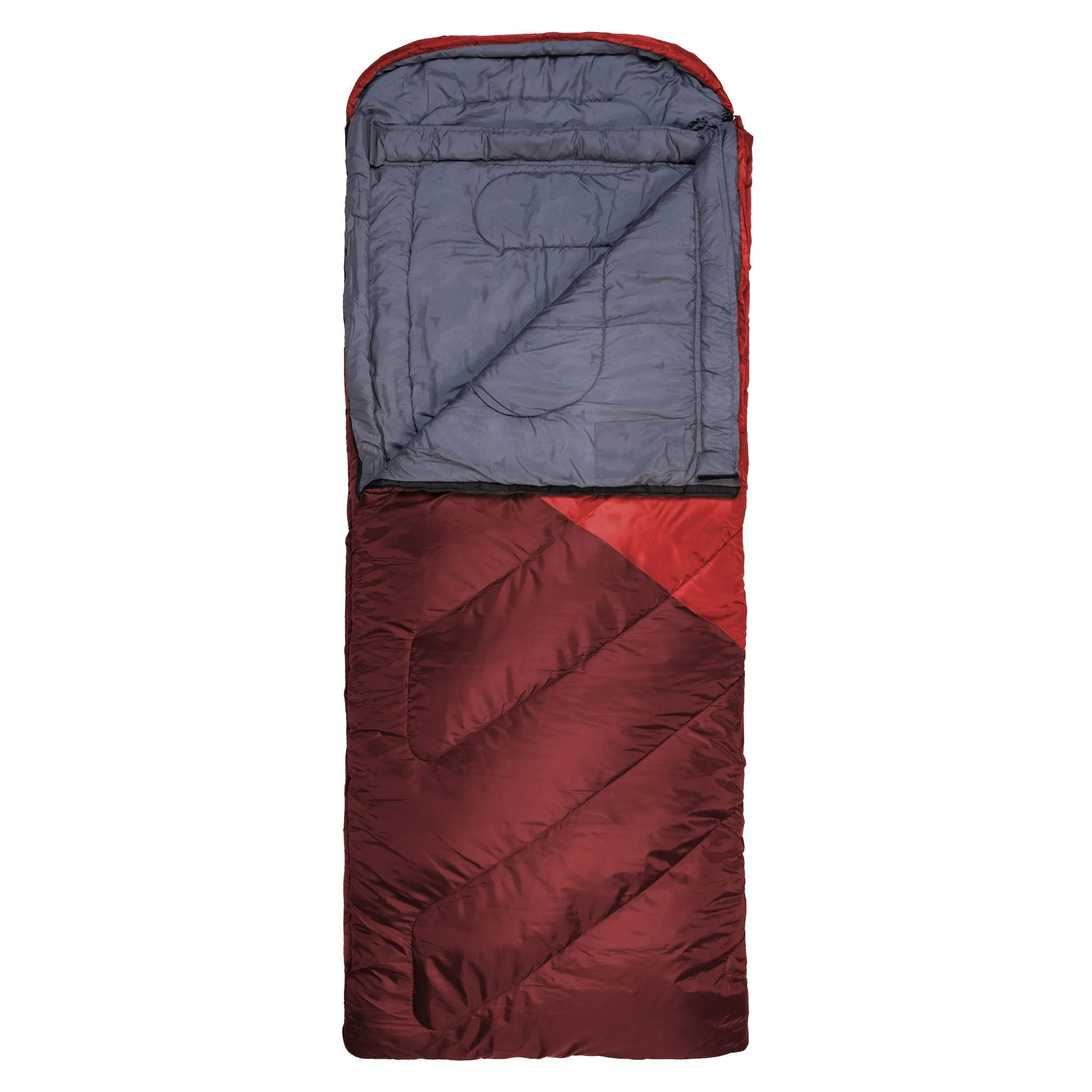 Teton Sports Celsius -7˚c/20˚f Sleeping Bag in Ruby and Grey