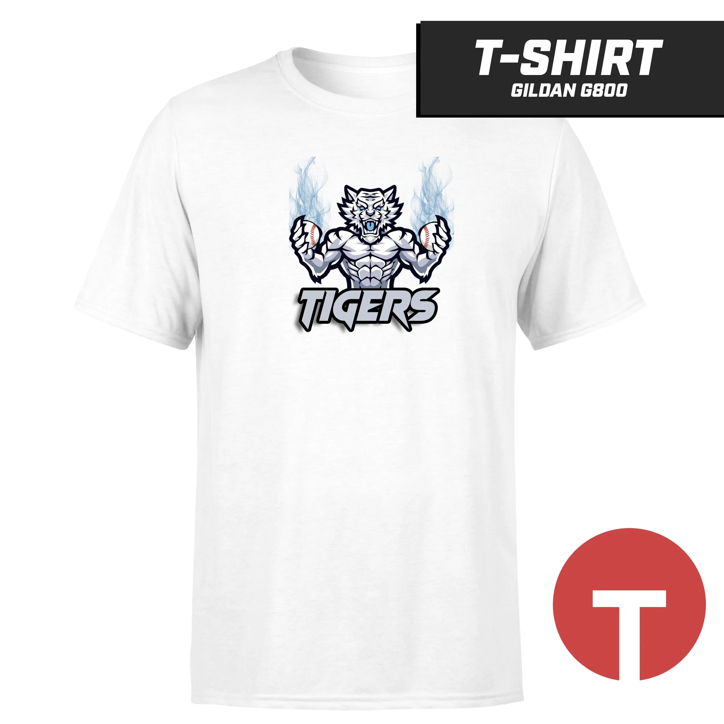 Tigers J Leon - T-Shirt Gildan G800