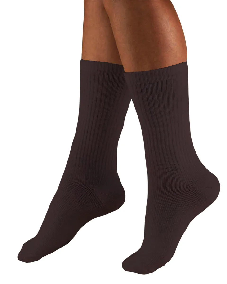 TRUFORM Men's Crew Length Athletic Socks 15-20 mmHg