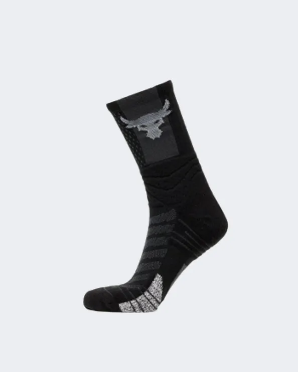 Under Armour Playmaker Project Rock Men Training Sock Black 1362566-004