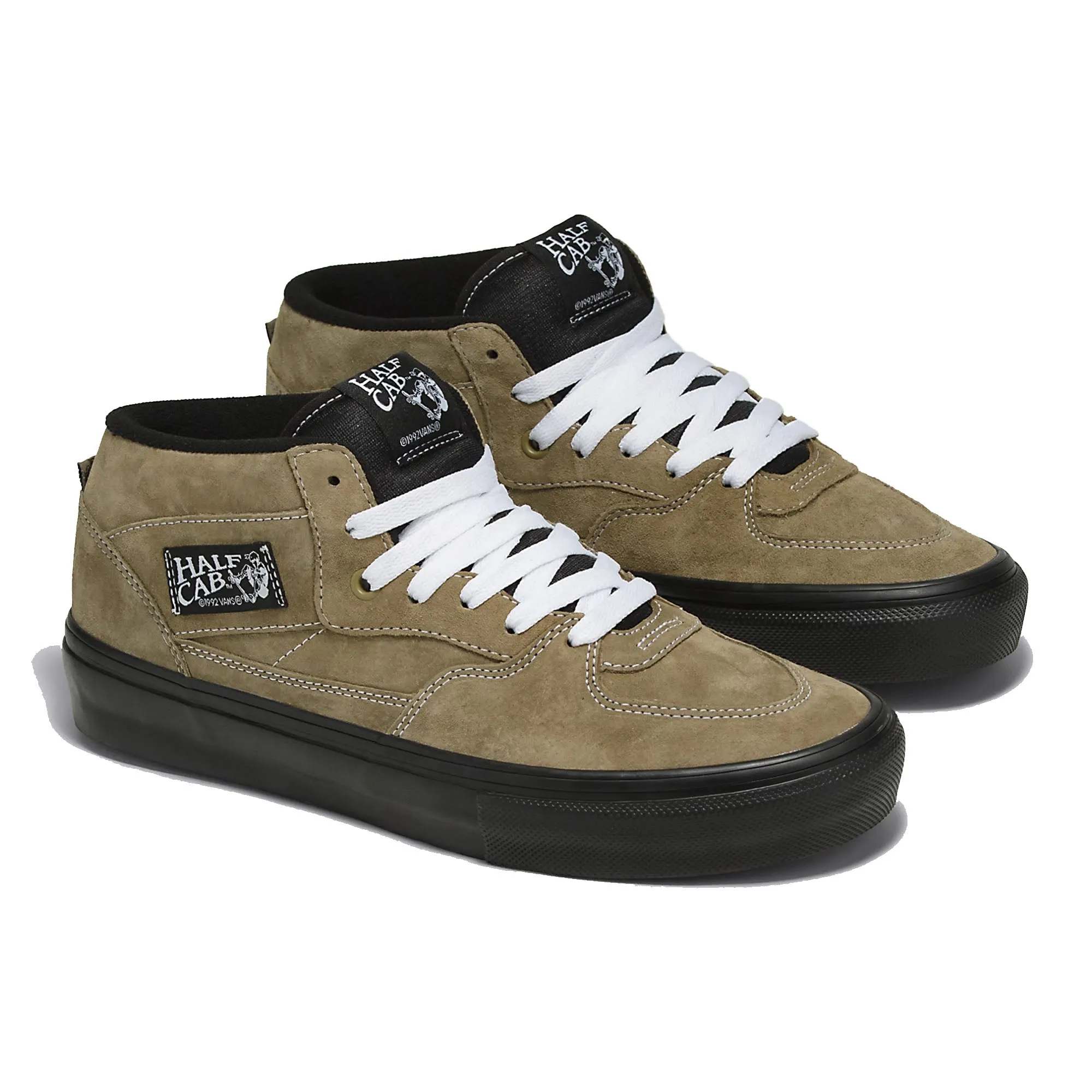 Vans Half Cab Men's Shoes - Olive