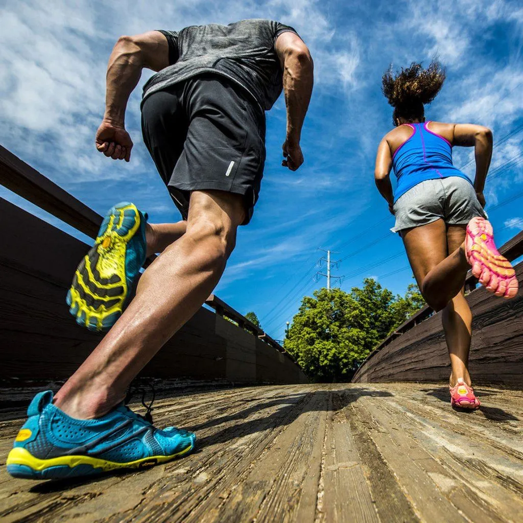 Vibram Ladies V-Run Running & Training Shoes With Five Fingers Barefoot Feel