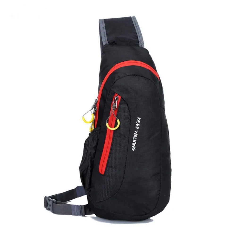 Waterproof Anti Theft Chest Bag Waist Bag  with External USB charge