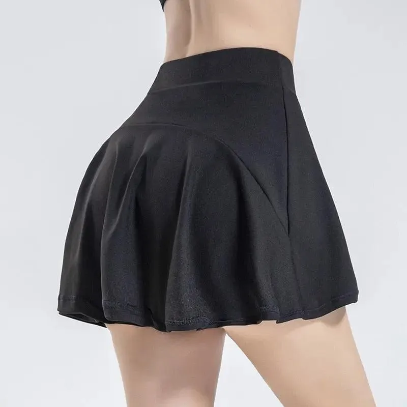 Women Sports Pleated Tennis Skirts