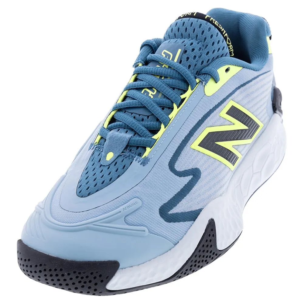 Women`s Fresh Foam X CT-Rally D Width Tennis Shoes Quarry Blue and Terrarium