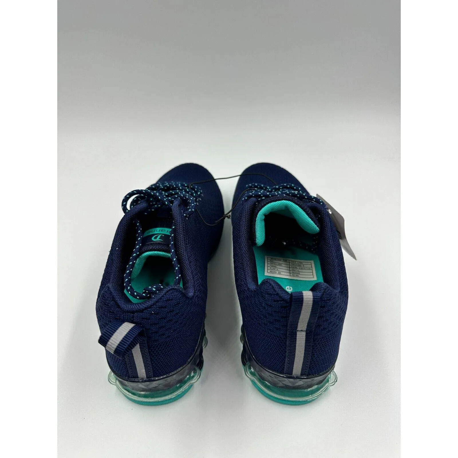 Women's Size 7, Aqua and Blue Sneakers