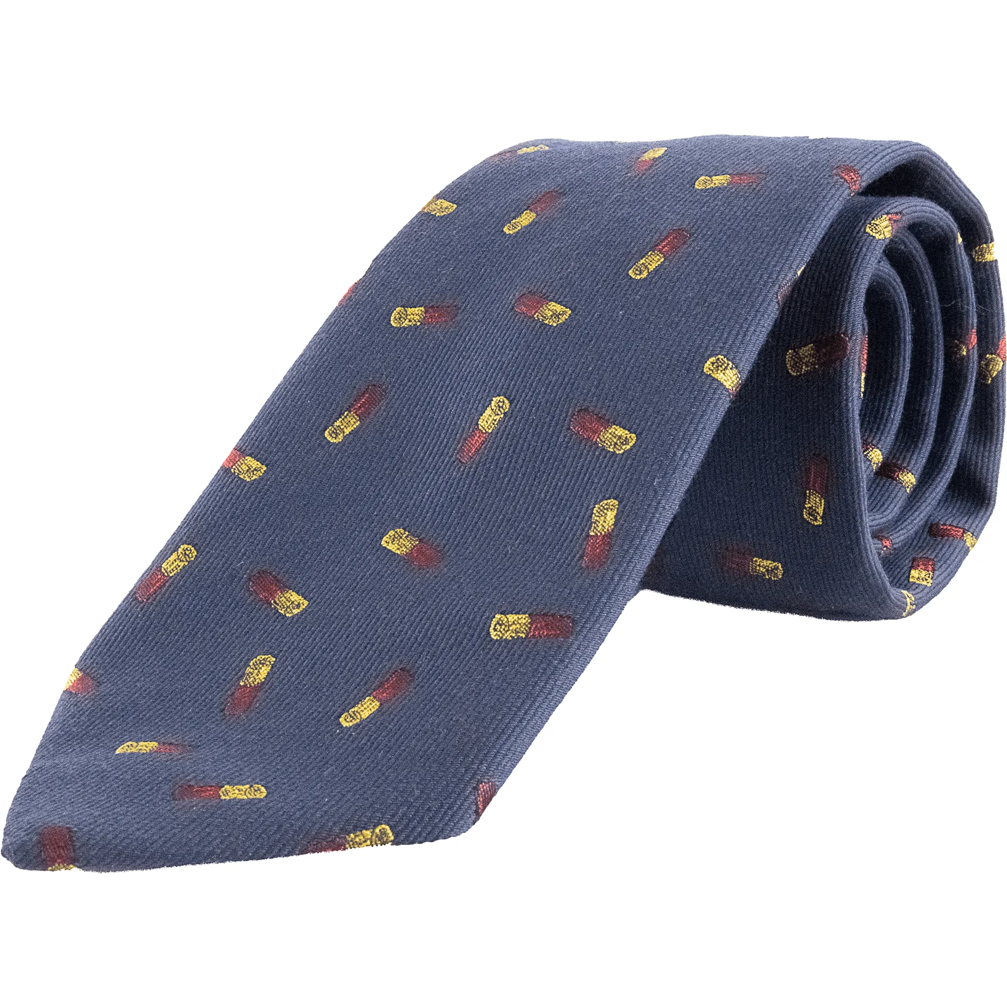 Wool and Silk Cartridge Tie