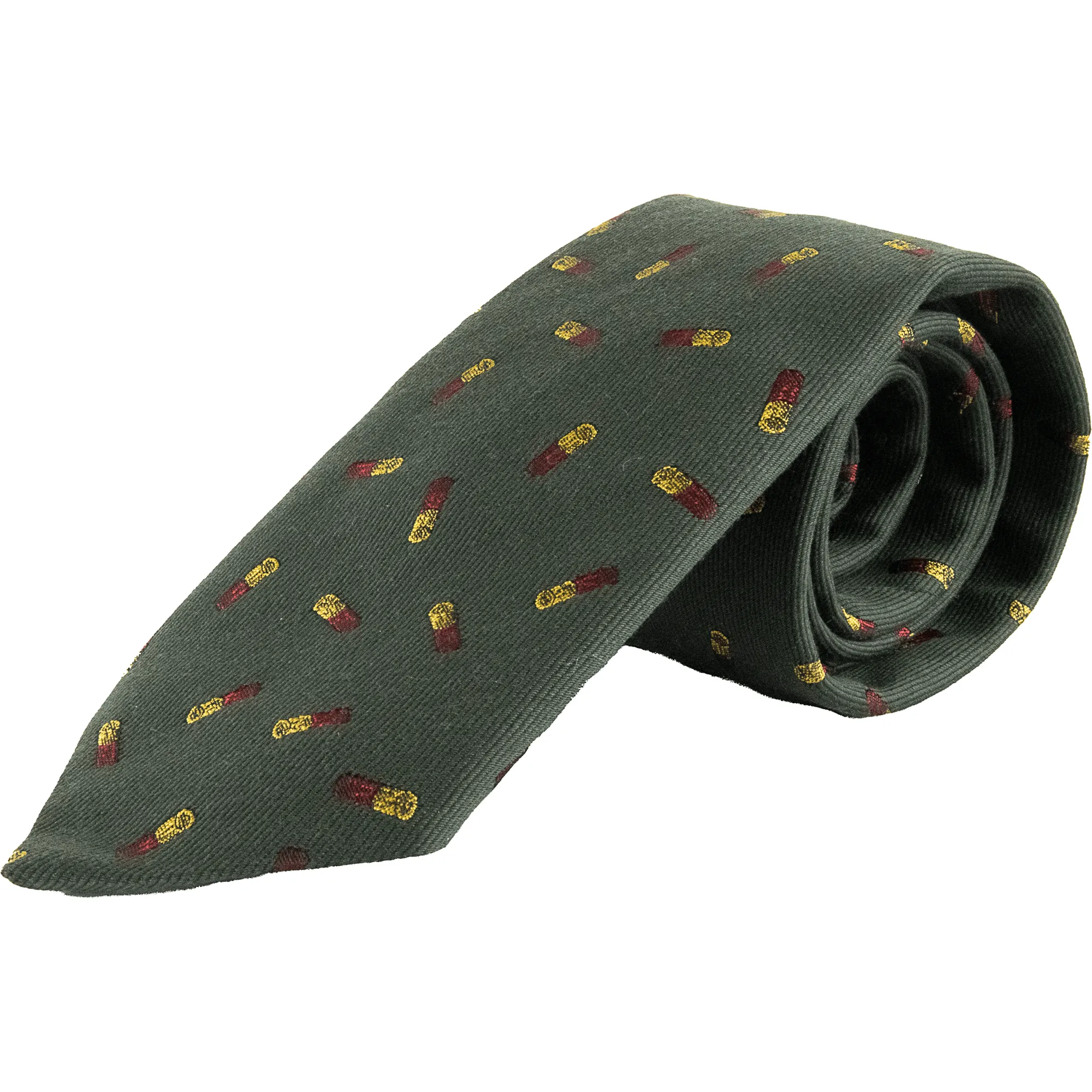 Wool and Silk Cartridge Tie