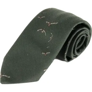 Wool and Silk Flying Duck Tie