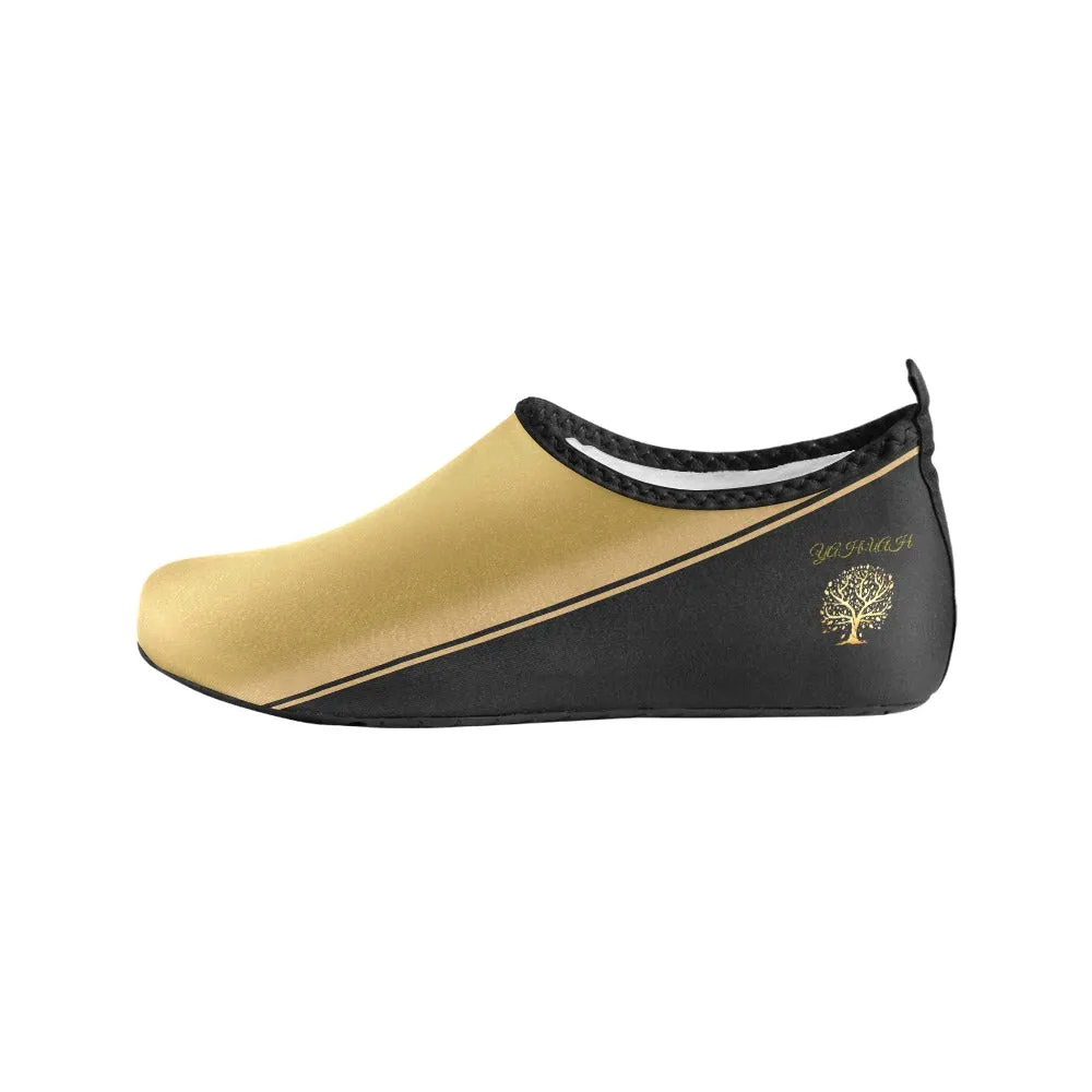 Yahuah-Tree of Life 01 Elect Men's Barefoot Aqua Shoes